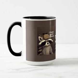 Caneca de Guaxinim com Problemas de Confiança | Gu