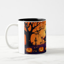 Caneca de Halloween
