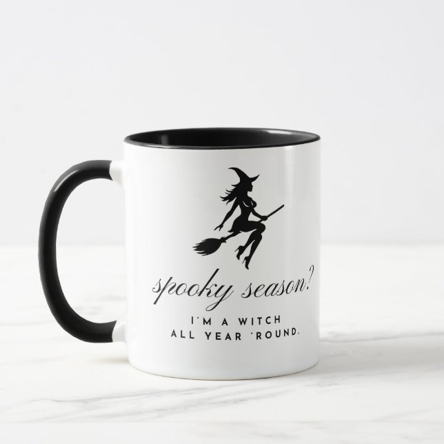 caneca de halloween bruxa (Esquerda)
