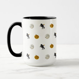 Caneca de Halloween Cavaleiro Sem Cabeça Sleepy Ho