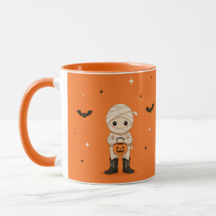 Caneca de Halloween da Mamãe Kawaii Fofa