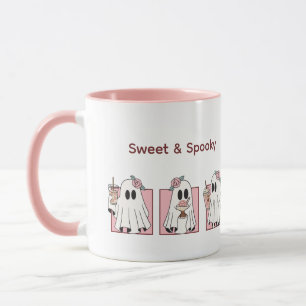 Caneca de Halloween Fofa e Assustadora – Fantasmas