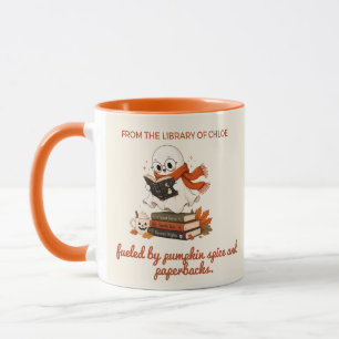 Caneca de Halloween Personalizada de Duas Cores co