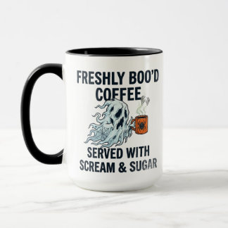 Caneca de Halloween Pun Boo - Presente de Xícara d
