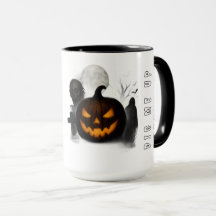 Caneca de Halloween Two Tone