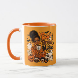 Caneca de Halloween Two-Tone Boo Brew Music