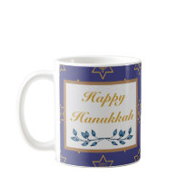 Caneca de Hanukkah feliz