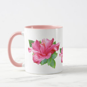 Caneca de Hibiscus Rosa
