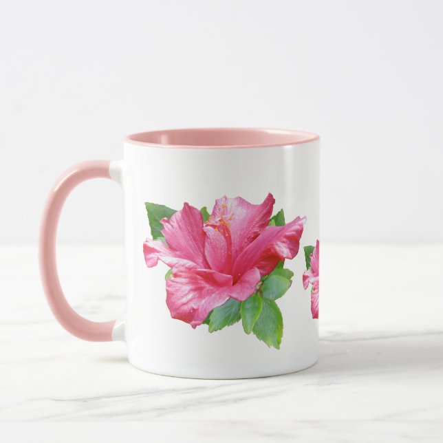 Caneca de Hibiscus Rosa (Esquerda)