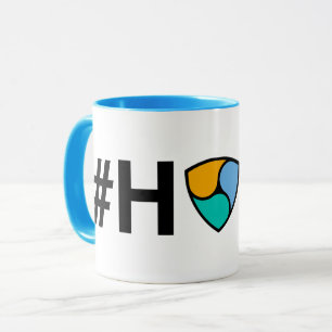 Caneca de HODL NEM/XEM