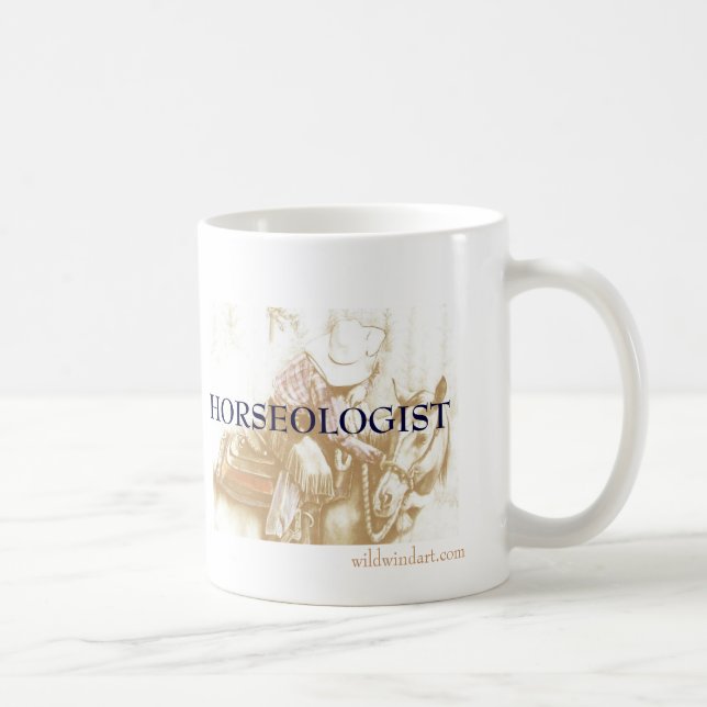 Caneca de HORSEOLOGIST com significado do (Direita)