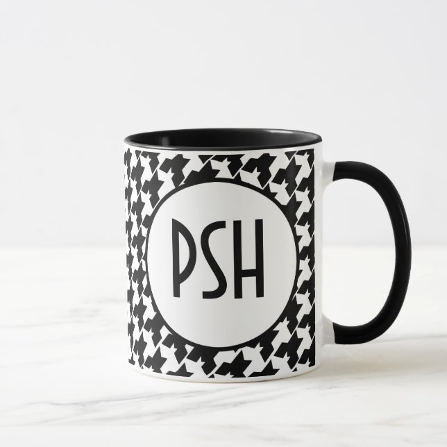 Caneca de Houndstooth (Direita)