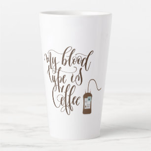 Caneca de Humor de Café Latte