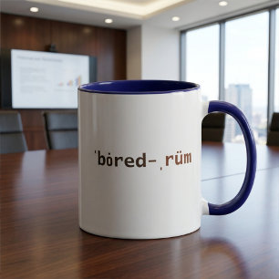 Caneca de Humor de Sala de Diretoria Oficina Corpo