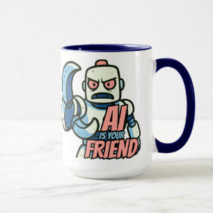 Caneca de IA é Seu Amigo para Pessoas que Gostam d