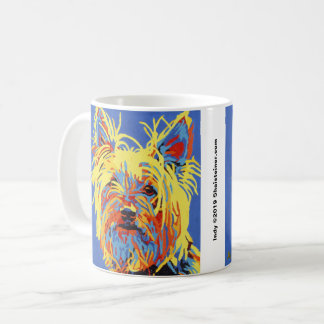 Caneca de Indy - cão de Terrier