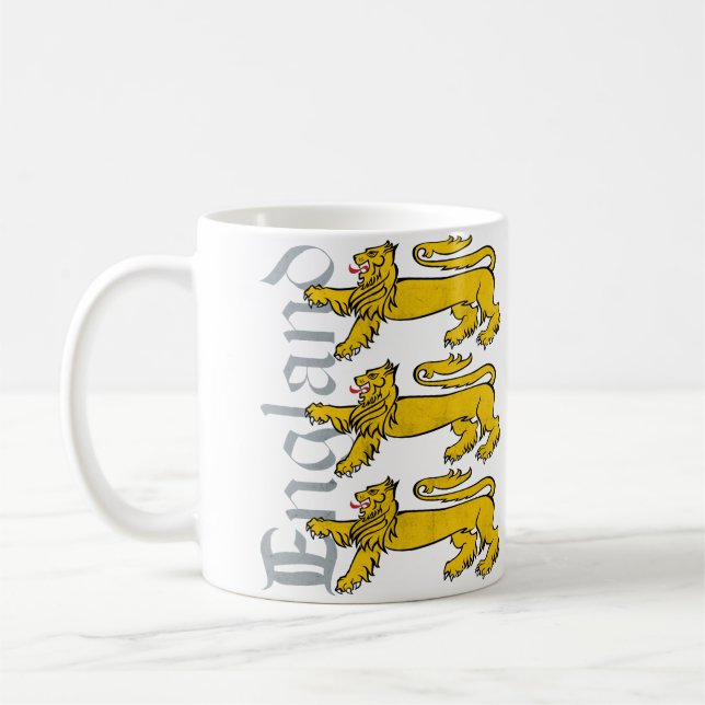 Caneca de Inglaterra de 3 leões (Esquerda)