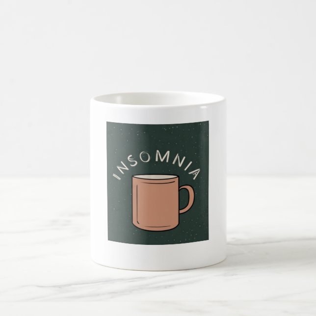 Caneca de Insônia para Viciados em Café (Centro)
