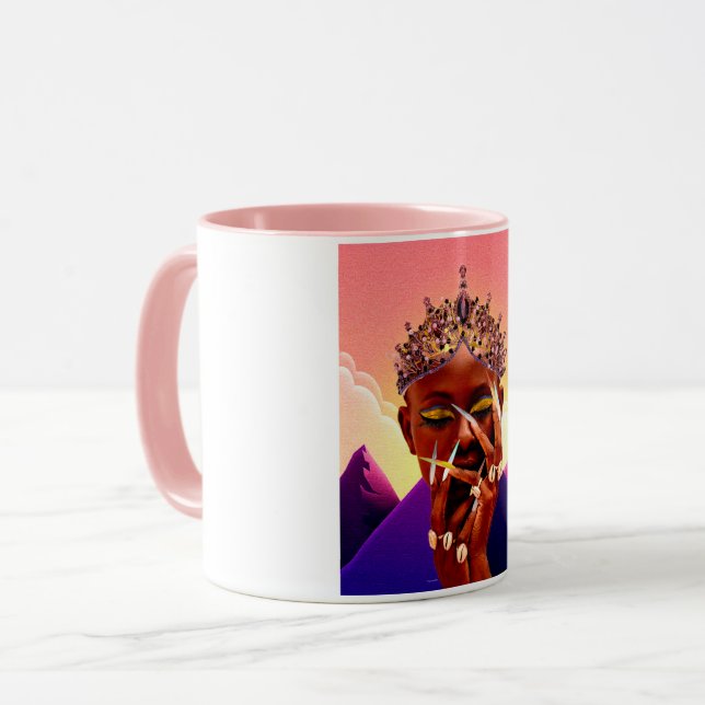 Caneca de Inspiração Cultural (Frente Esquerda)