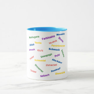 Caneca de Insultos em Iídiche
