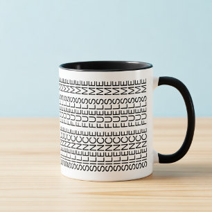 Caneca de Introvertido Mensagem Oculta Silêncio Me
