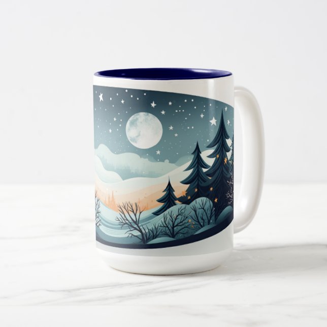 Caneca de inverno (Frente Esquerda)