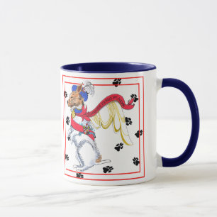 Caneca de Jack Russell dos anjos de Gulliver