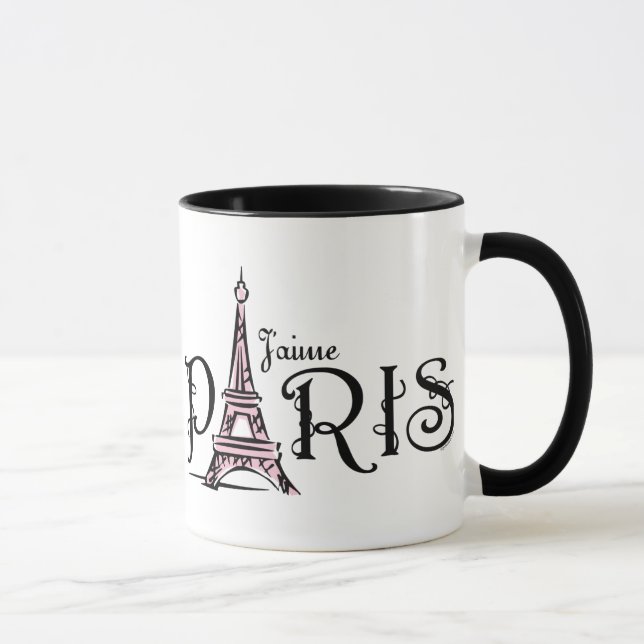 Caneca de J'aime Paris (Direita)