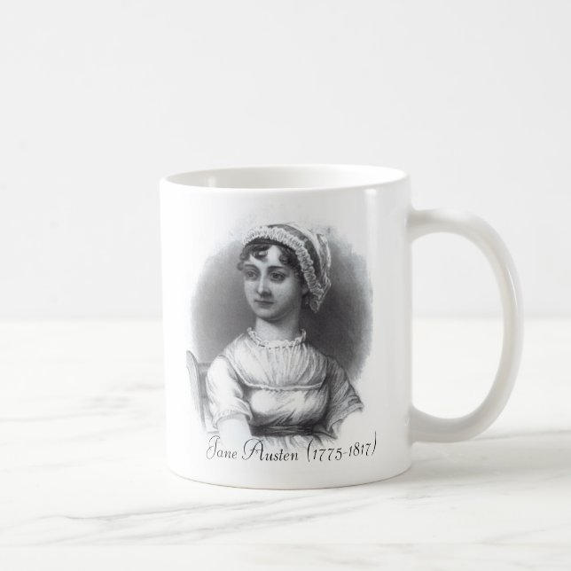 Caneca de Jane Austen (Direita)