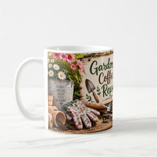 Caneca de Jardim Café Repetir Jardineira