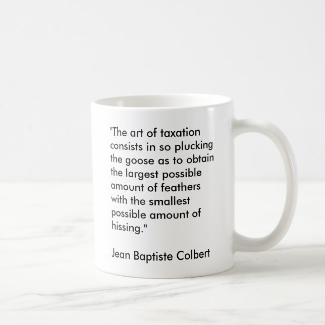 Caneca de Jean Baptiste Colbert (Direita)