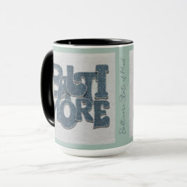 Caneca de Jeans de Baltimore Maryland