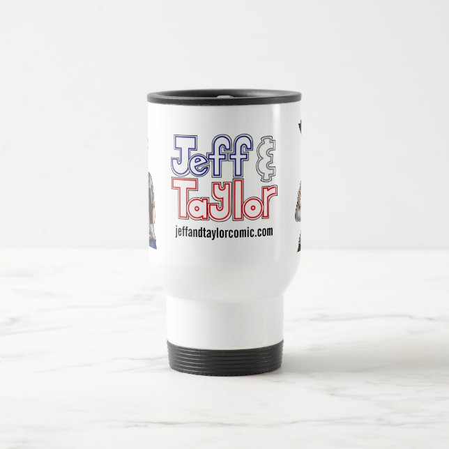 Caneca de Jeff & de Taylor (Centro)