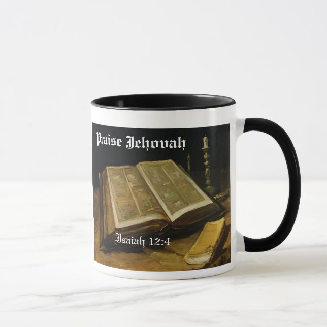 Caneca de Jehovah do elogio (Direita)