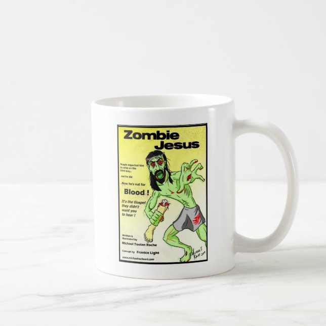 Caneca de Jesus do zombi (Direita)