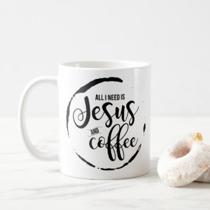 Caneca de Jesus e de café