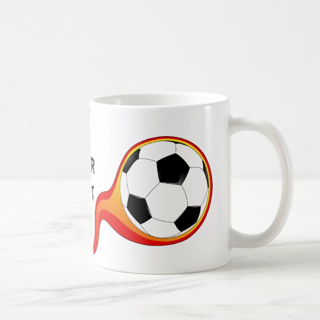 Caneca de jogador de futebol (Direita)