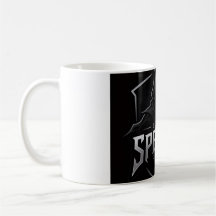 Caneca de Jogo Black Spectre - Xícara de Café para