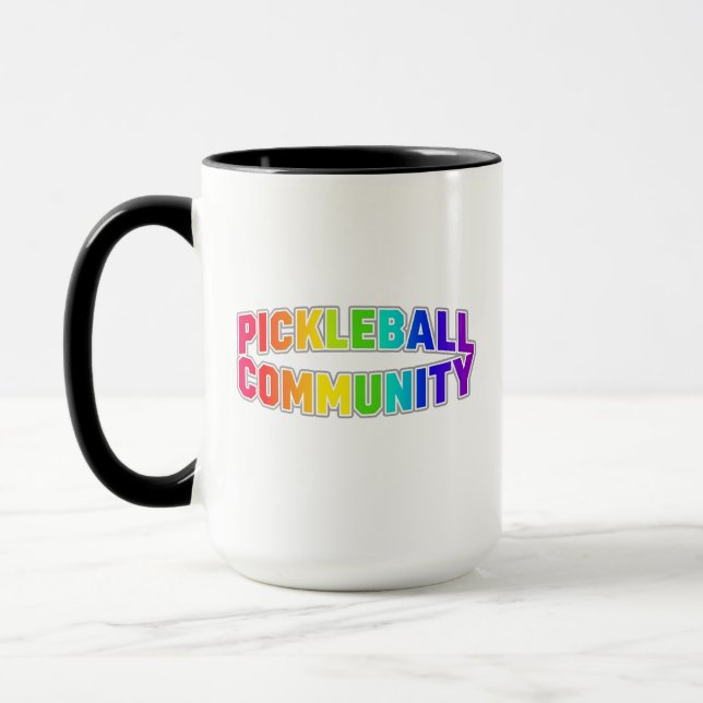 Caneca de jogos de pickleball. (Esquerda)