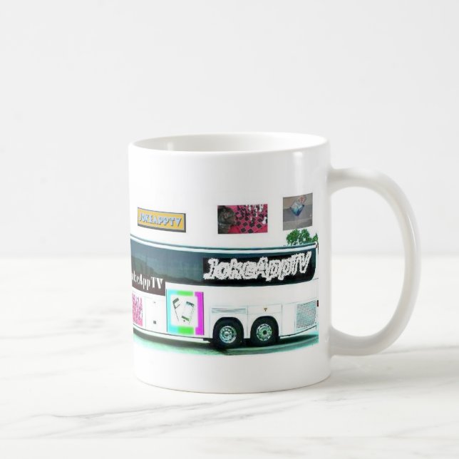 Caneca de JokeAppTv Tourbus (Direita)