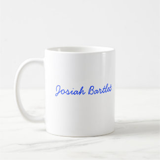 Caneca de Josiah Bartlet Presidentail