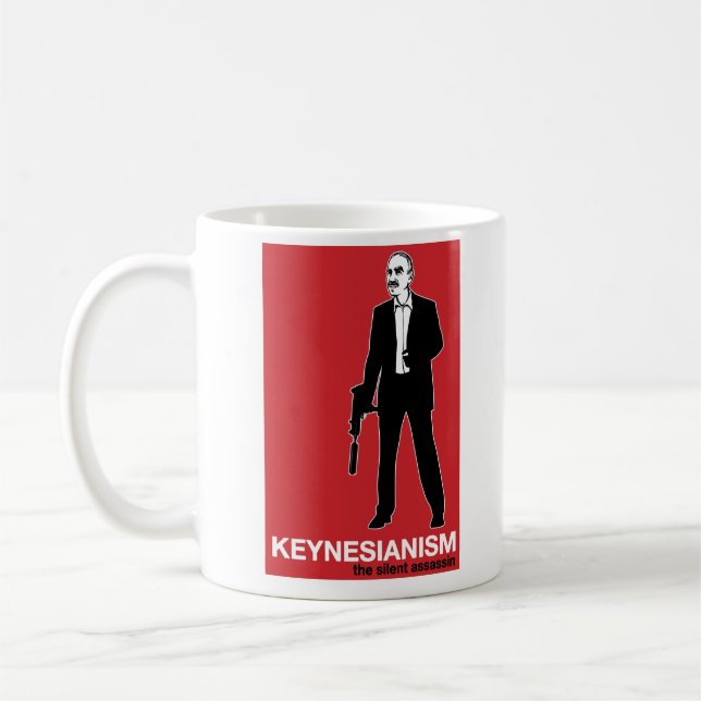 Caneca de KeynesianismYour (Esquerda)