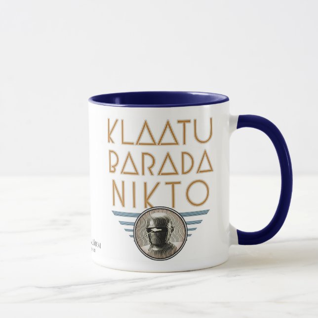 Caneca de Klaatu Barada Nikto (Direita)
