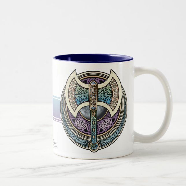 Caneca de Knotwork Labrys (Direita)