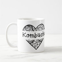 Caneca de Kombucha do coração