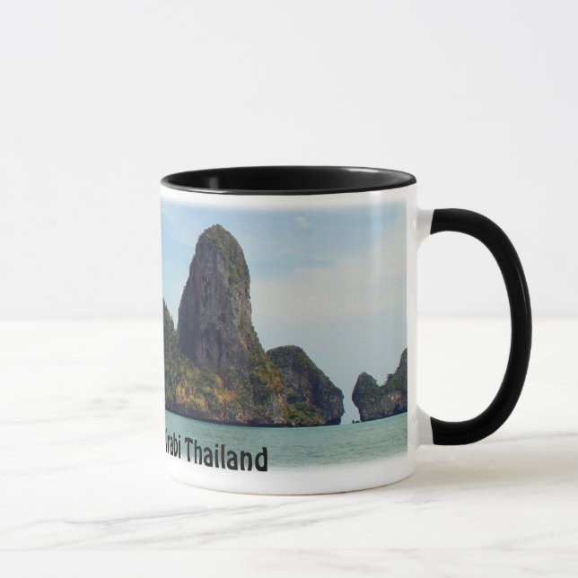 Caneca de Krabi Tailândia da praia de Railay (Direita)