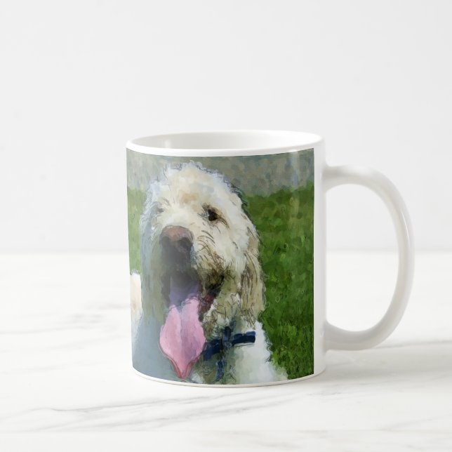 Caneca de Labradoodle (Direita)