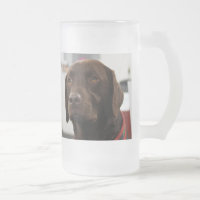 CANECA DE LABRADOR DO CHOCOLATE