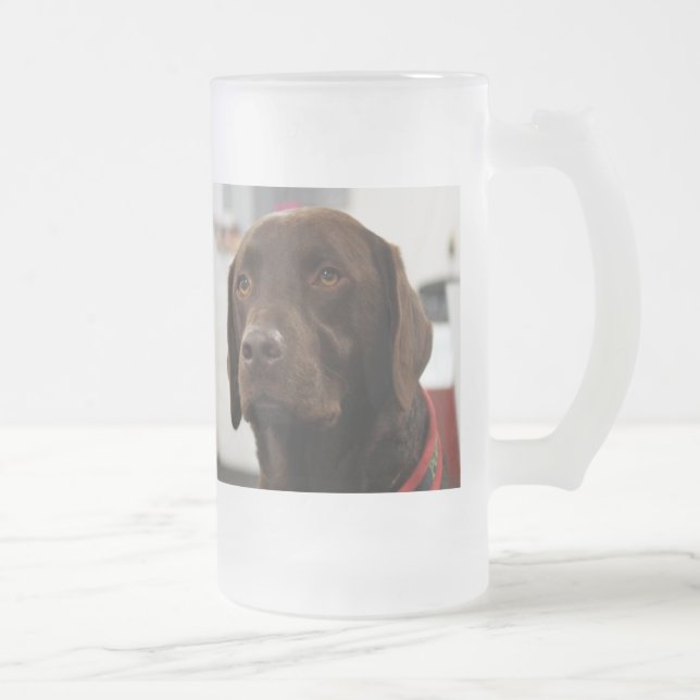 CANECA DE LABRADOR DO CHOCOLATE (Direita)