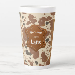Caneca de Latte 100% Genuína   Estética de Café em
